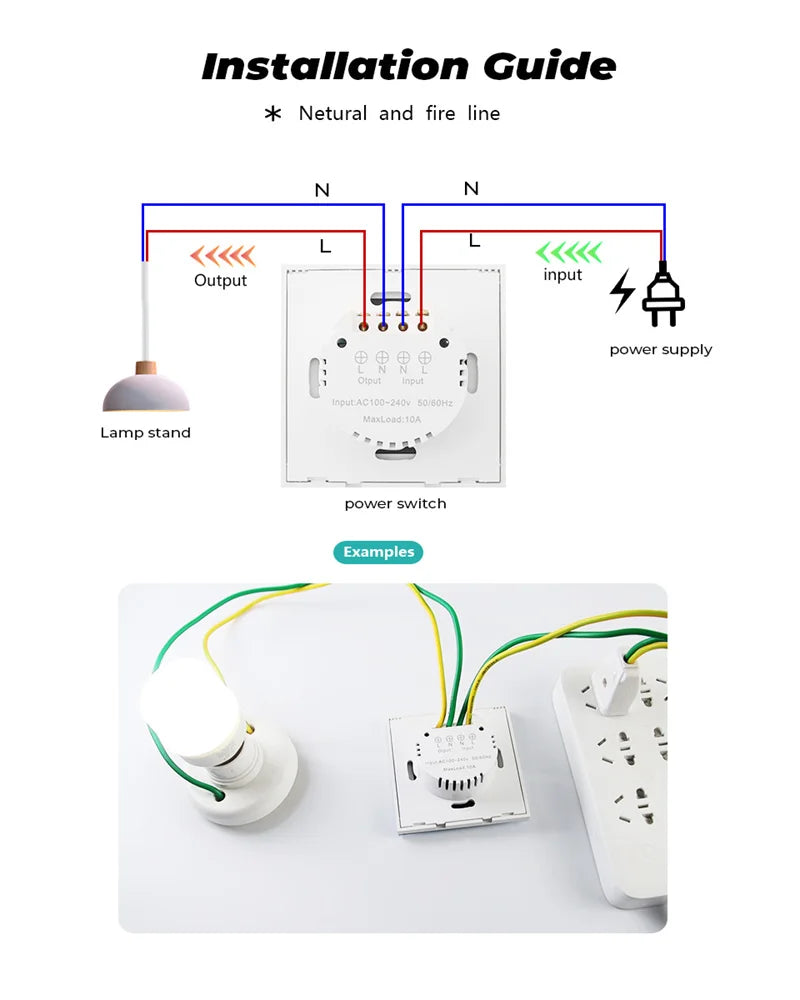 Touch light deals off