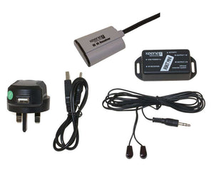 IRBKIT Mini Infrared Extender System Complete Kit with standard receiver USB Power IRBKITMS