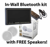 KLABXBG2J Gen2 Bluetooth with rear line input In Wall Amplifier kit Inc PSU and a FREE pair of Loudspeakers