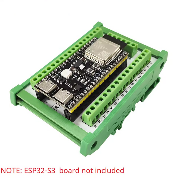 ESP32-S3 Breakout Development Project Board (DIN RAIL MOUNT)