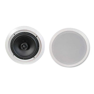 Architectural Ceiling Mount Speakers 229mm 30W White (pair)